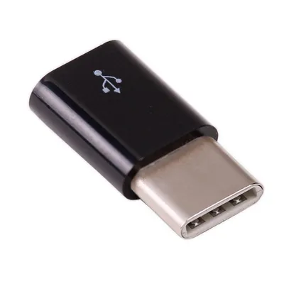 Immagine prodotto di Adattatore da presa micro USB a spina USB Type-C, nero
