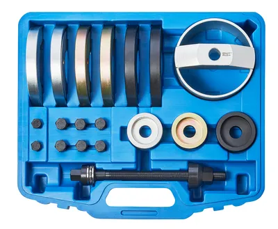 Produktbild von KRAFTPLUS K.267-2662 Radlagerwerkzeug-Satz für Ein- und Ausbau von Radlager-Nabeneinheit Ø 62, 66, 72 mm kompatibel mit VW Audi Skoda Seat