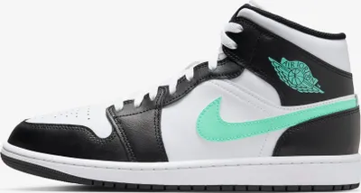 Produktbild von Air Jordan 1 Mid Green Glow - EU: 45.5