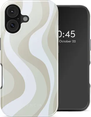 Zdjęcie produktu dla Selencia Vivid Backcover z MagSafe dla Apple iPhone 17 - Desert Waves Beige