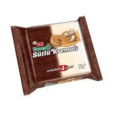 Produktbild von Kekse Eti BurÃ§ak SÃ1/4tlÃ1/4 KremalÄ± | Gebäck | mit MilchcremefÃ1/4llung | 400 g