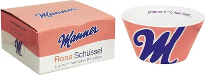 Produktbild von Manner Rosa Schüssel