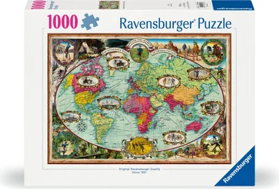 Produktbild von Mit Fahrrad um die Welt Ravensburger 12000569
