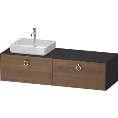 Produktbild von DURAVIT WT4890L77580000 Konsolen-WTU wh White Tulip 550x1600x