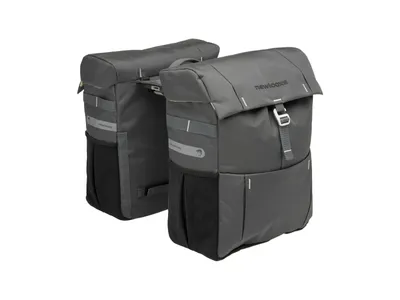 Produktbild von New Looxs Doppelpacktasche Vigo Double II MIK 2 x 18-19 l Grey - viel Staurau...