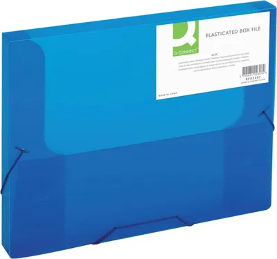 Produktbild von Beautone Elastobox Frosted Blue, 33,5 cm, 25,3 cm, Blau, 12 Stück