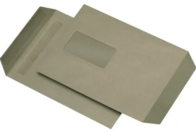 Immagine prodotto di mayer-network 30006880 Buste riciclate - C5, con finestra, autoadesive, 90 g/m², marrone, 500 pezzi