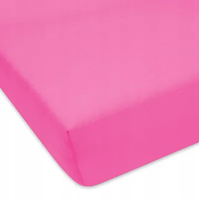 Produktbild von Designpremium Jersey Spannbettlaken Rosa Weich 200x220cm