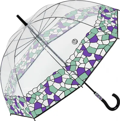 Produktbild von Gaudi Transparentschirm Glockenschirm, Farbvariante:violett