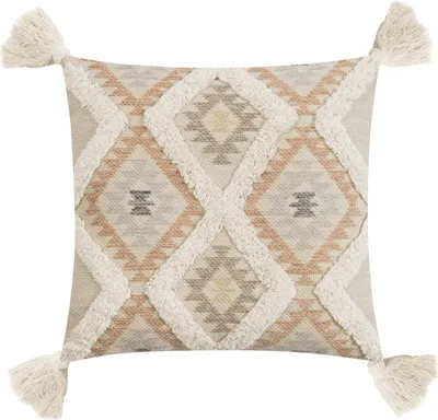 Produktbild von Kissenhülle - Beige - Terracotta - 45 x 45 cm - mit Reißverschluss