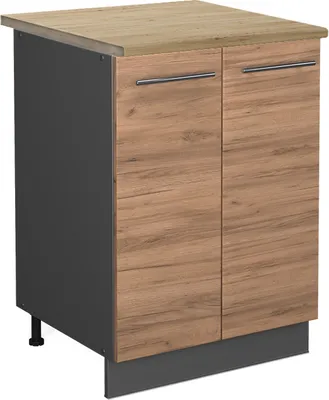 Immagine prodotto di Mobiletto base cucina Vicco Fame-Line Rovere dorato 60 cm , PL Rovere, Model 46402