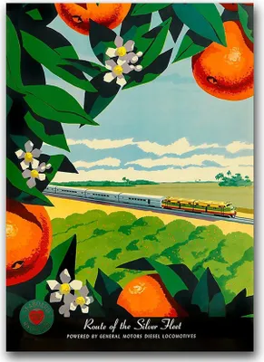 Produktbild von Poster - Canvas - Leinwand - 59,4 cm x 84,1 cm - Fotoposter - Leinwandkunst - Die Route der Silberflotte