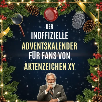 Produktbild von Der inoffizielle Adventskalender für Fans von Aktenzeichen XY