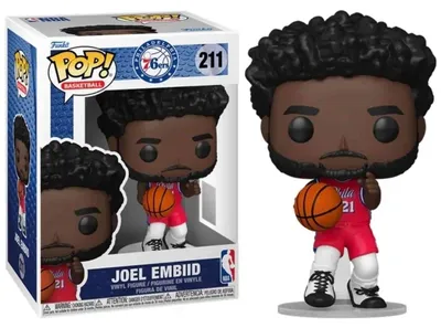 Produktbild von FUNKO POP! Vinyl Figur NBA Legends: Philaelphia 76ers Joel Embiid 211