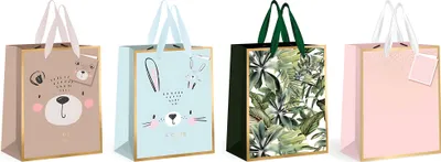Image de Interdruk sac cadeau grand or
