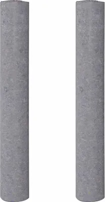 Zdjęcie produktu dla vidaXL Antypoślizgowa włóknina malarska 2 szt. 10 m 220 g/m² Szara