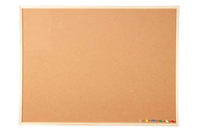 Produktbild von Pinnwand 60x80 cm Korkboard Pinnboard