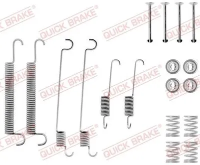 Produktbild von QUICK BRAKE Zubehörsatz Bremsbacken 105-0547 Hinten passend für PEUGEOT 405 I (15B)