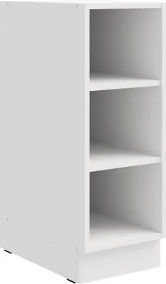 Produktbild von Küchen Unterschrank Regal 30 cm Weiß Küchenzeile Küchenblock Küche Einbauküche