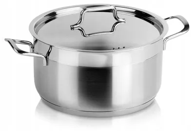 Produktbild von Vilde Kochtopf Edelstahl mit Deckel Induktion Gas 1L