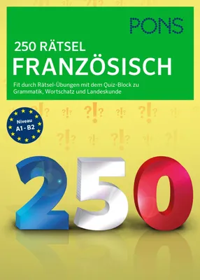 Immagine prodotto di PONS 250 Rätsel Französisch