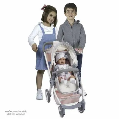 Produktbild von Puppenwägelchen Decuevas Funny Biegsam 3 in 1 41 x 62 x 70 cm