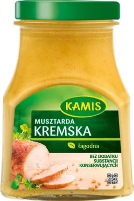 Obrázek produktu pro Kamis Hořčice Kremska 185 g