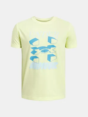 Obrázek produktu pro Under Armour Ua B Split Big Logo Ss - sonic yellow, Velikost:L