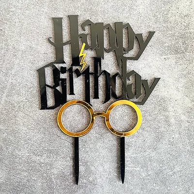 Obrázek produktu pro Zápich do dortu Harry Potter 14x10cm - Cakesicq
