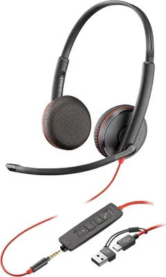 Image de Hp 3225 Stereo Usb C 3.5 Mm Plug/usb C/a Headset One Size