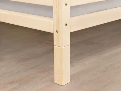 Obrázok produktu pre Benlemi Sada prídavných nôh postele FOOTS 20 cm pre postele so šírkou od 140 cm a viac (6 ks) Transparentná vosková lazúra matná