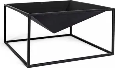 Immagine prodotto di Ciotola per il fuoco a piramide 60x60 nero