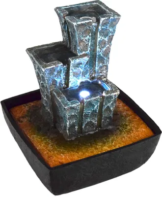 Produktbild von Agora-Tec® Wasserspiel & Zimmerbrunnen "STONEHENGE"