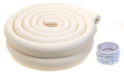 Produktbild von Eckschutz Tischkantenschutz - U-Profil - 4 Meter - Selbstklebend - Schaumstoff