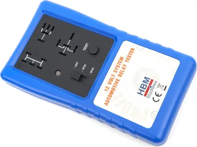Immagine prodotto di Tester relè auto a 12v con clip, verificatore elettronico per batteria, Hbm