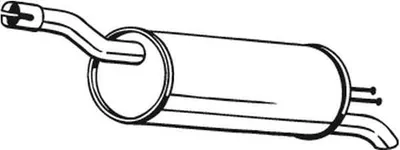 Produktbild von Bosal Endschalldämpfer  148-351