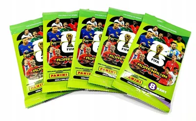 Image de Panini Fifa World Cup 2026 Set Of 5 Packets, 40 Cards – Packets, Cards