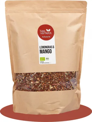 Produktbild von teeverliebt - Lemongras & Mangoloser Rooibostee | 1 kg