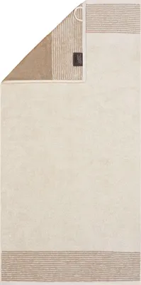 Immagine prodotto di Cawö Asciugamano da doccia bicolore naturale Dimensioni 80x150