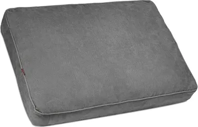 Produktbild von BOUTIQUE ZOO XXL - Exclusiv Hundebett | Hundekissen mit Memory Schaum | Hundematte für Grosse und Reisen Hunde | Waschbar Hundeliege | WildKunstleder | Große XXL: 100 x 120 cm | Farbe: Hellgrau (WildKunstleder)