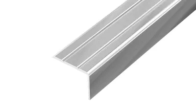 Obrázek produktu pro AP5 schodová lišta samolepící ACARA, hliník elox stříbro, 20 mm, 2,7 m