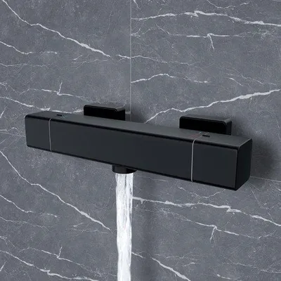 Immagine prodotto di Miscelatore per doccia da 12 cm, rubinetto termostatico per bagno