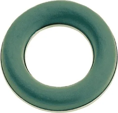 Produktbild von OASIS® Ideal Nass-Steckschaum Ring AROHA in Papercompound Schale, grün, 2,5cm, Ø17cm - Nasssteckmasse