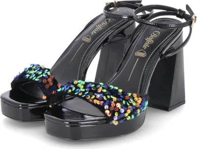 Produktbild von Buffalo Liza Disco Sandalette Schwarz