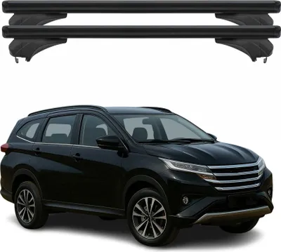 Immagine prodotto di Portapacchi Menabo per Daihatsu Terios III F800 2017-2025 Alluminio Nero 2 pezzi