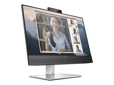 Zdjęcie produktu dla HP Monitor konferencyjny E24mv G4 FHD, 60,5 cm (23.8"), 1920 x 1080 px, Full HD, LCD, 5 ms, Czarny