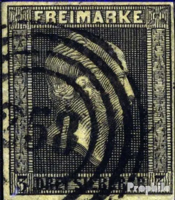 Produktbild von Briefmarken Preußen 1850 Mi 4 Pracht gestempelt Königsbüste