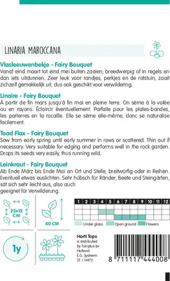 Produktbild von Leinkraut Feenstrauß Mischung | Blumensamen von Hortitops