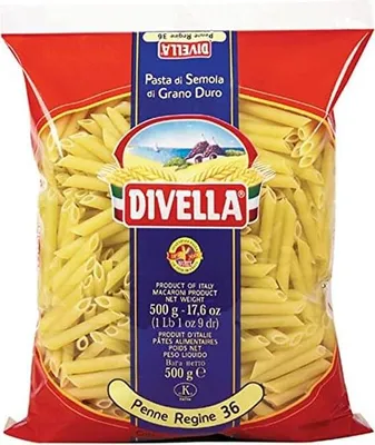 Produktbild von Divella Hartweizengriess Nudeln Penne Regine 36 Gr 500 X 24