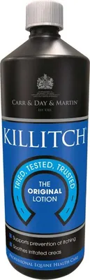 Produktbild von Kill Itch, um den Juckreiz auch bei Pferden zu lindern, die an Sommerausschlag leiden